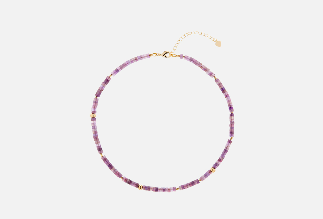 

Колье 19.STONE, Из аметиста 1 шт