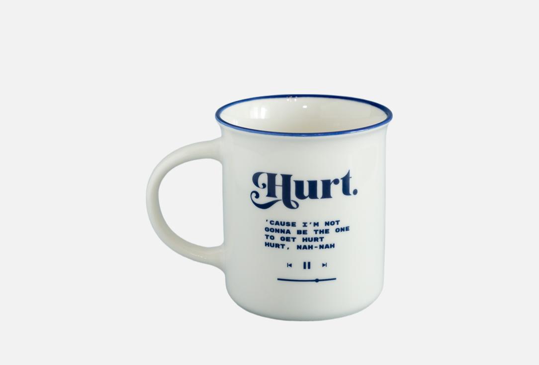 Изображение товара Керамическая кружка Zakka Hurt 325 мл оригинальный дизайн для кофе и чая