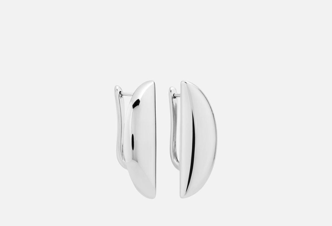 Изображение товара Стильные серьги Бюро 13 Mary из бижутерного сплава с серебристым покрытием для женщин