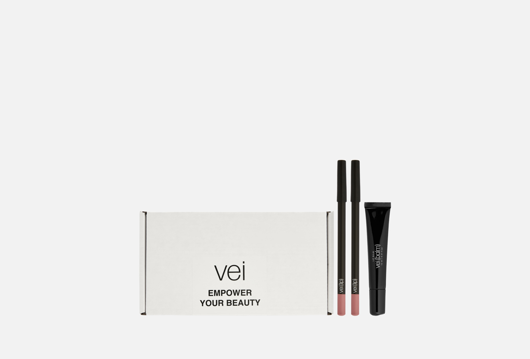 Изображение товара Набор для макияжа губ vei pencil 1944+1952 and balm cola