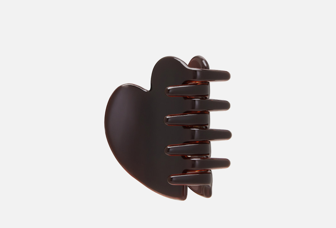 Изображение товара Крабик для волос poëm d'amour Джульетта кафе нуар 4, 5 см