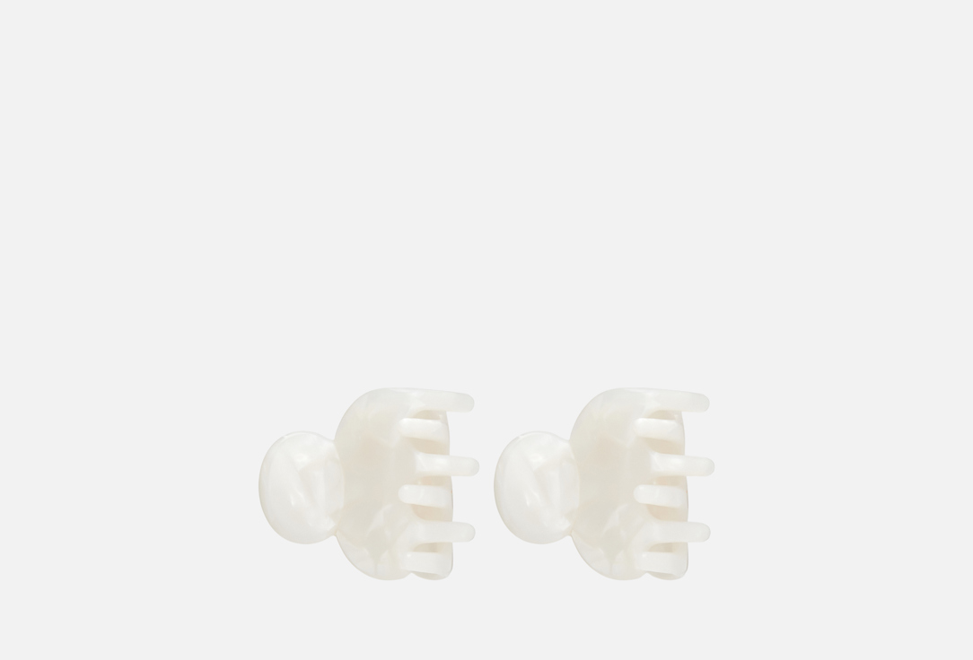 

Набор крабиков для волос POEM D’AMOUR, Белый, Мари, белая камелия 2 шт