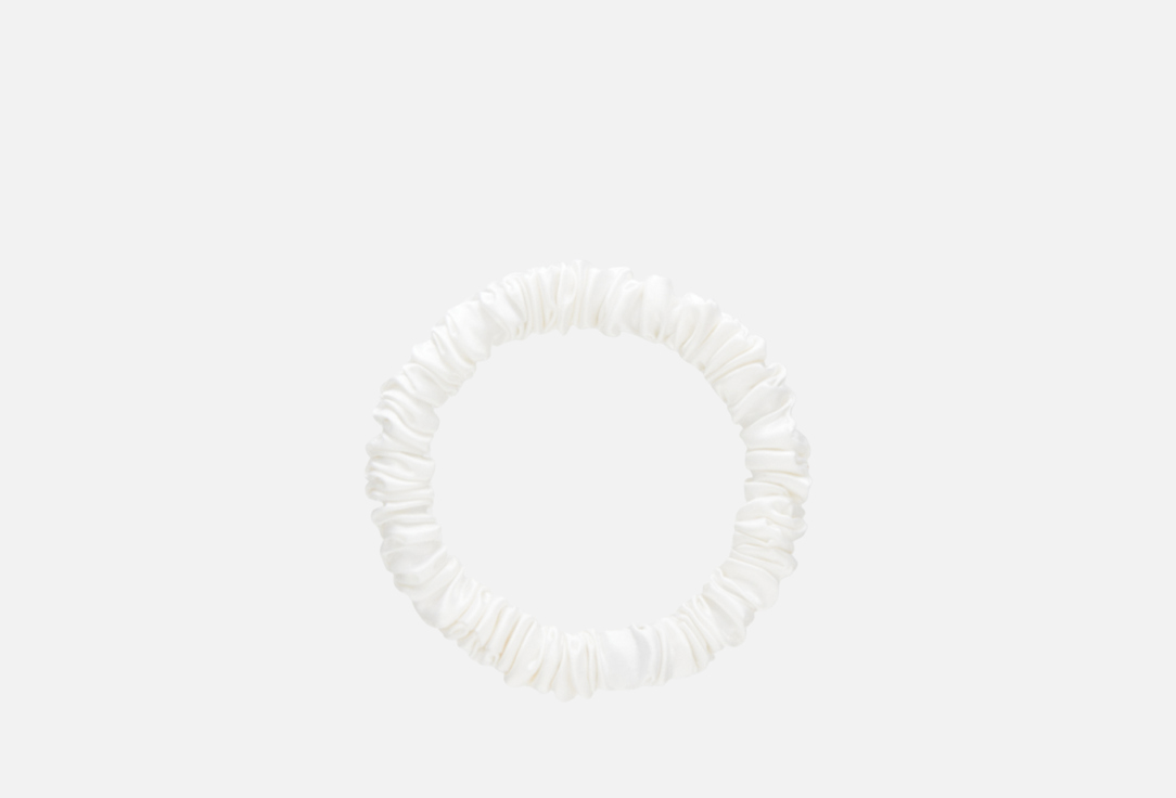 

Шелковая резинка для волос POEM D’AMOUR, Белый, Мини, белые ночи 1 шт