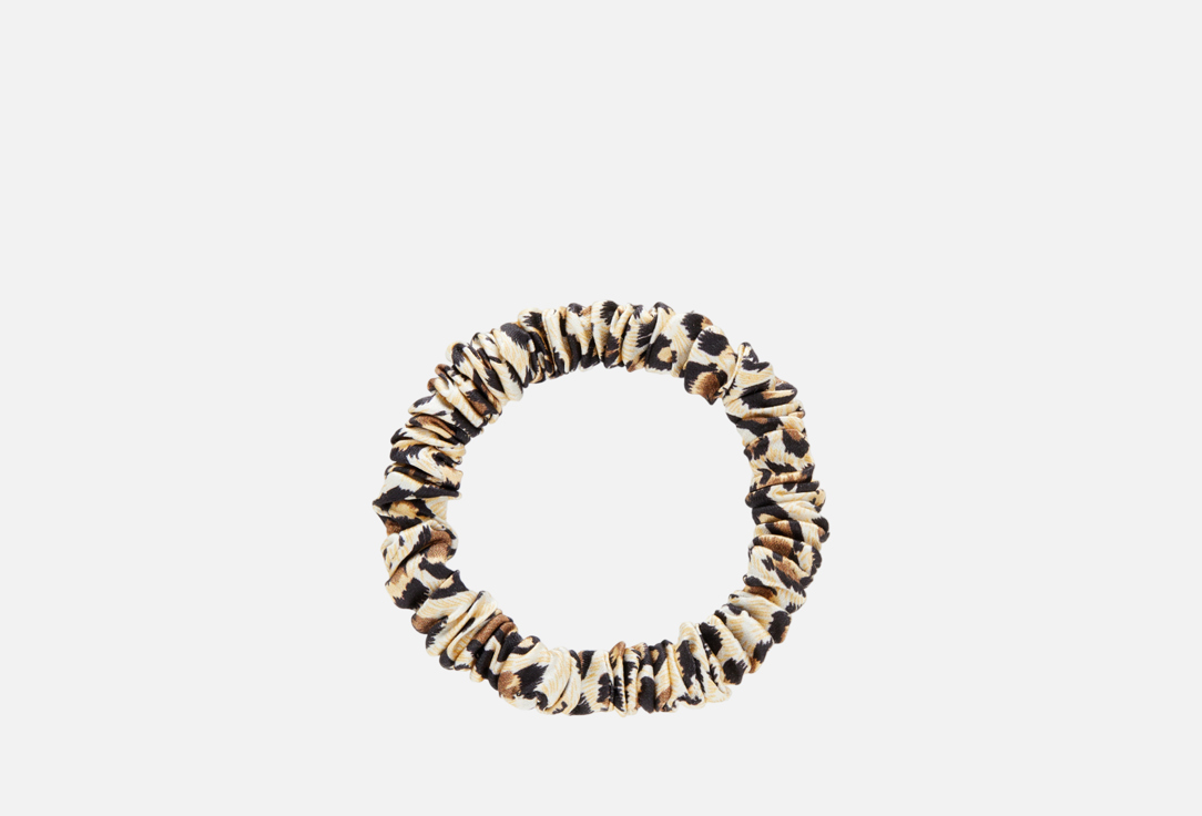 

Шелковая резинка для волос POEM D’AMOUR, Принт, Мини, ласковый леопард 1 шт