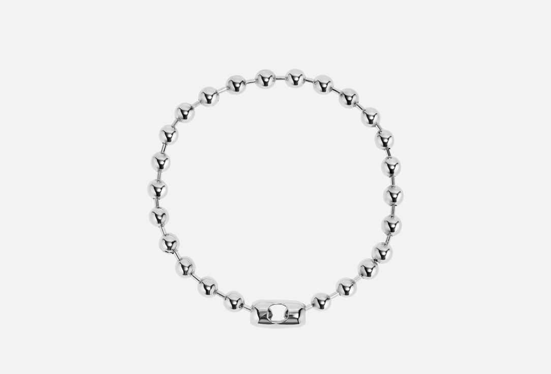 

Колье ALOUD, Из серебристых шаров 1 шт