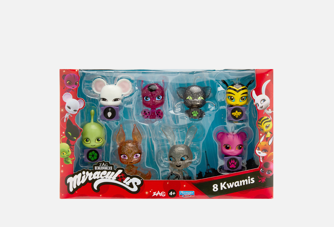 Изображение товара Игровой набор Miraculous Kwamis для девочек минифигурки персонажей мультфильма