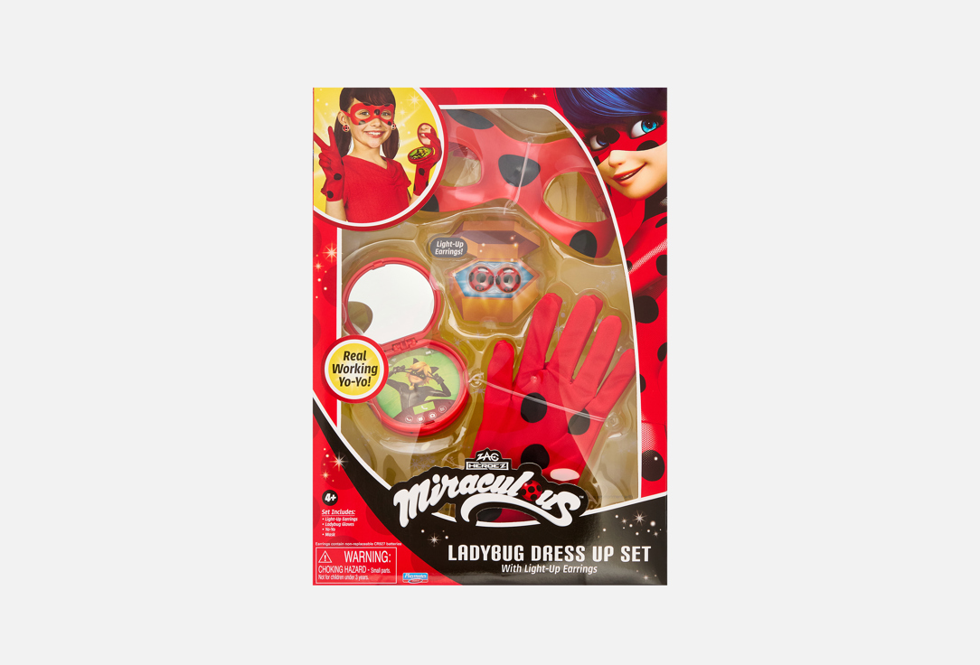 Изображение товара Игровой набор Miraculous Леди Баг светящийся с маской и аксессуарами для девочек