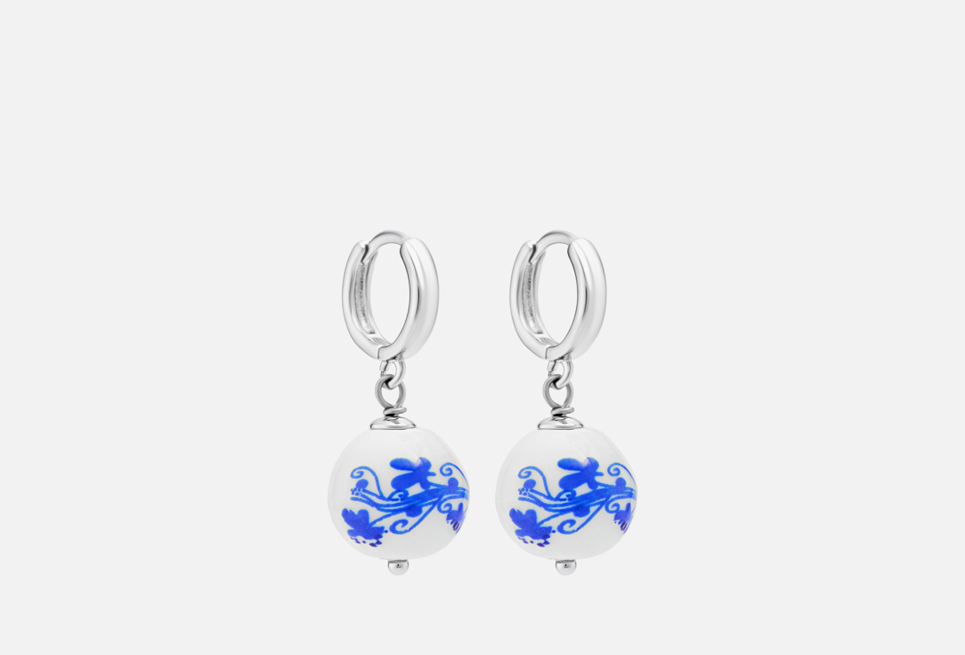 

Серьги ALERIE-ACCESSORIES, Marussia из керамики с росписью 2 шт