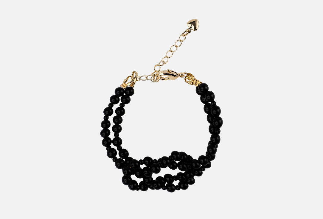 Изображение товара Браслет 19.stone Узел из черного агата