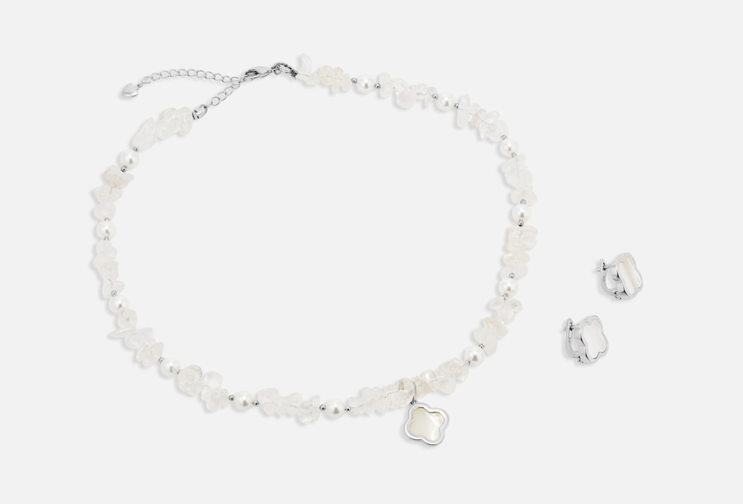 С клевером в родии 3 шт