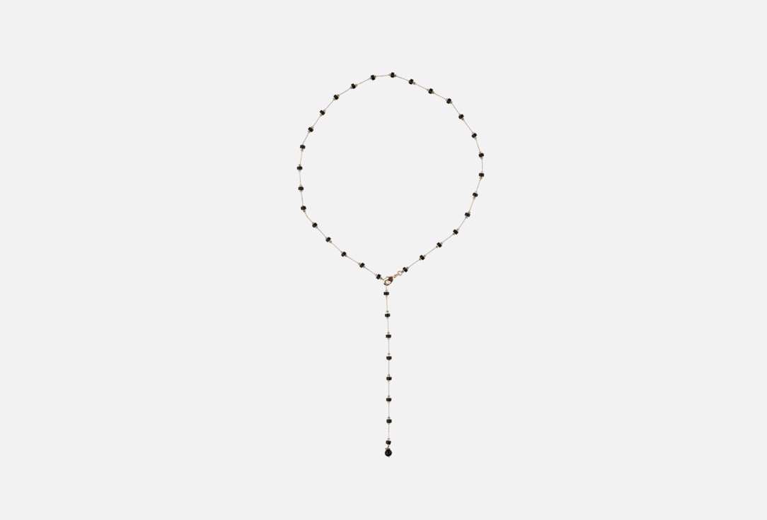 Изображение товара Колье-галстук из оникса 19.stone регулируемое универсальное украшение для женщин