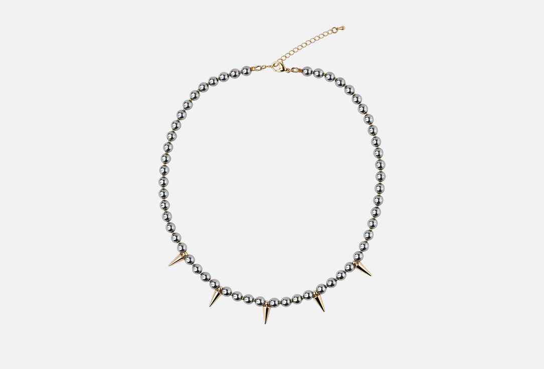 Изображение товара Колье 19.stone биколор с шипами