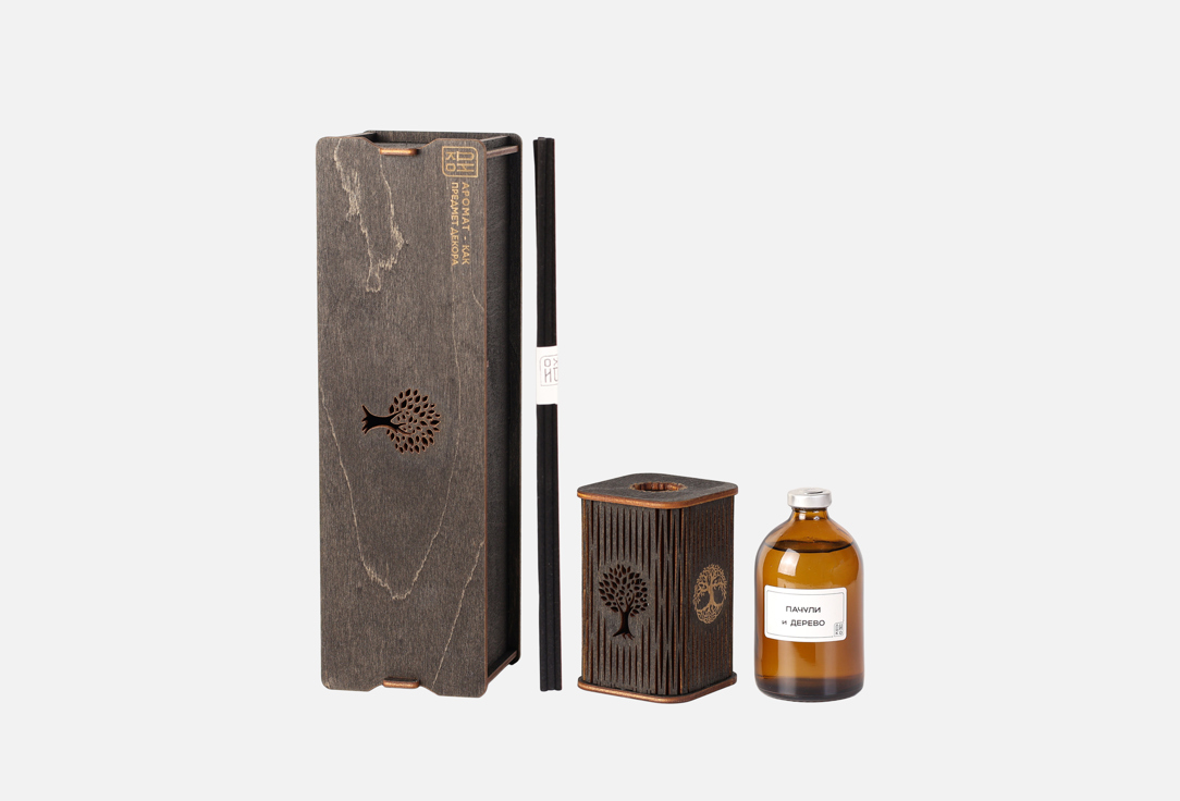 Изображение товара Ароматический диффузор Дико Пачули и Дерево в подарочном футляре 100 мл