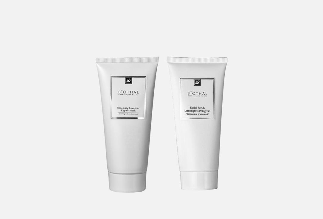 Изображение товара Набор для ухода за кожей лица Biothal Repair Mask & Facial Scrub