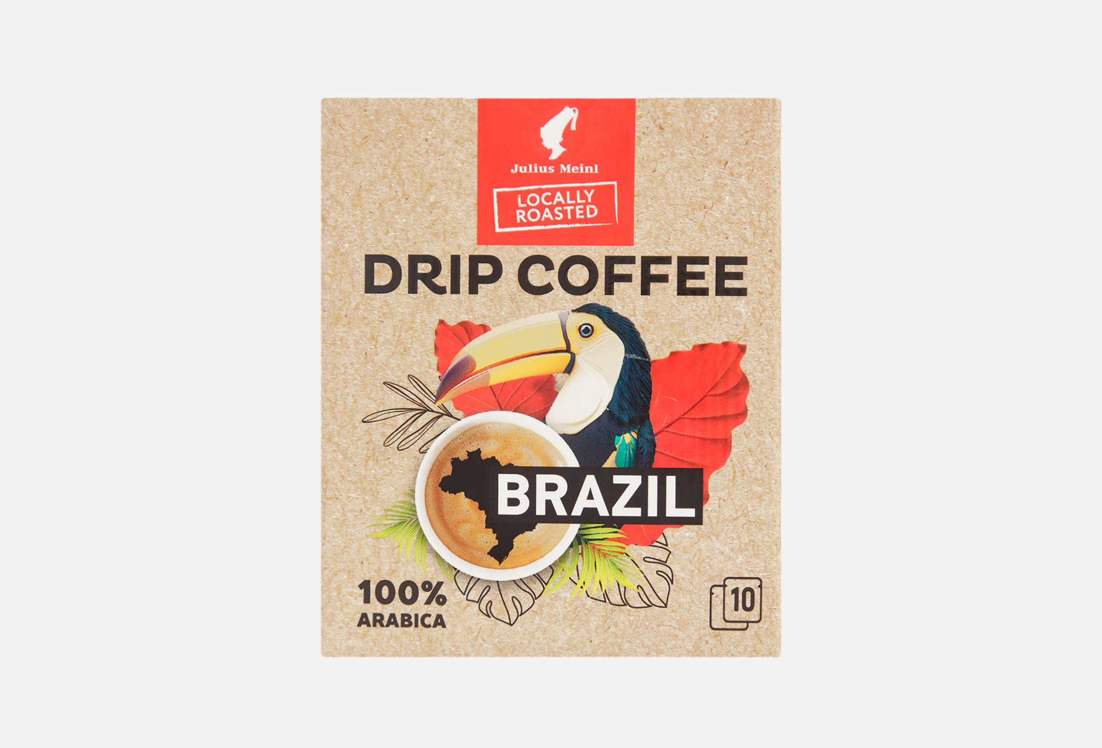 Julius Meinl Кофе в дрип-пакетах Бразилия 10 шт — купить, цена в Москве