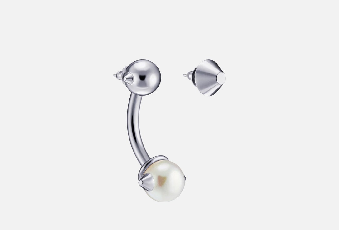 

Серьги RUSHEV, PIERCED PEARL 2 шт