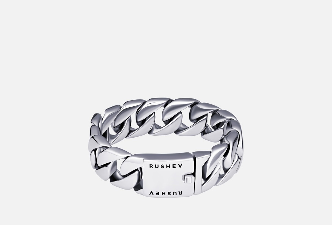 Изображение товара Браслет RUSHEV VITALITY BELT Silver из нержавеющей стали с родиевым покрытием 24 см