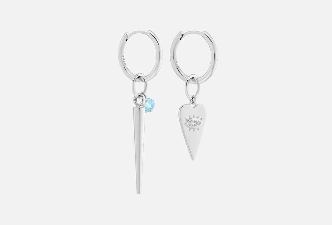 

Серьги HIGHER-AURA, Love 2 шт