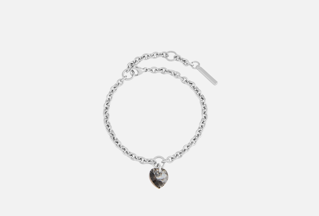 

Браслет HIGHER-AURA, Black heart 1 шт