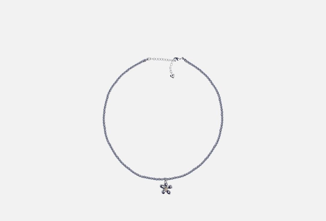 Изображение товара Чокер Higher-aura из гематита с ромашкой