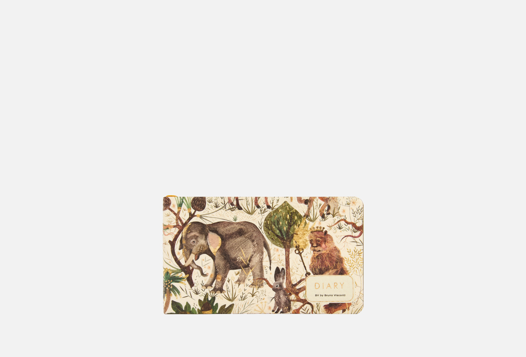 Изображение товара Еженедельник Bruno Visconti Fauna А6 с искусственной кожей и линейкой