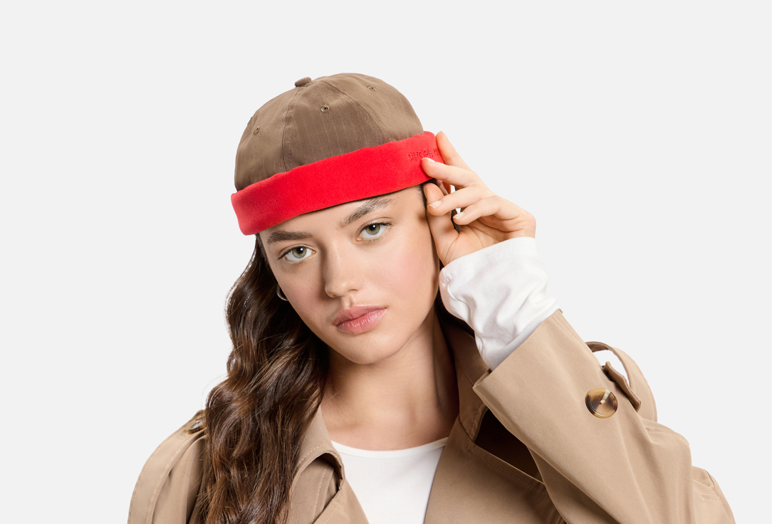 

Кепка-докер ЯКОРЬ МПА, Коричневый, Портовый 24 1 шт