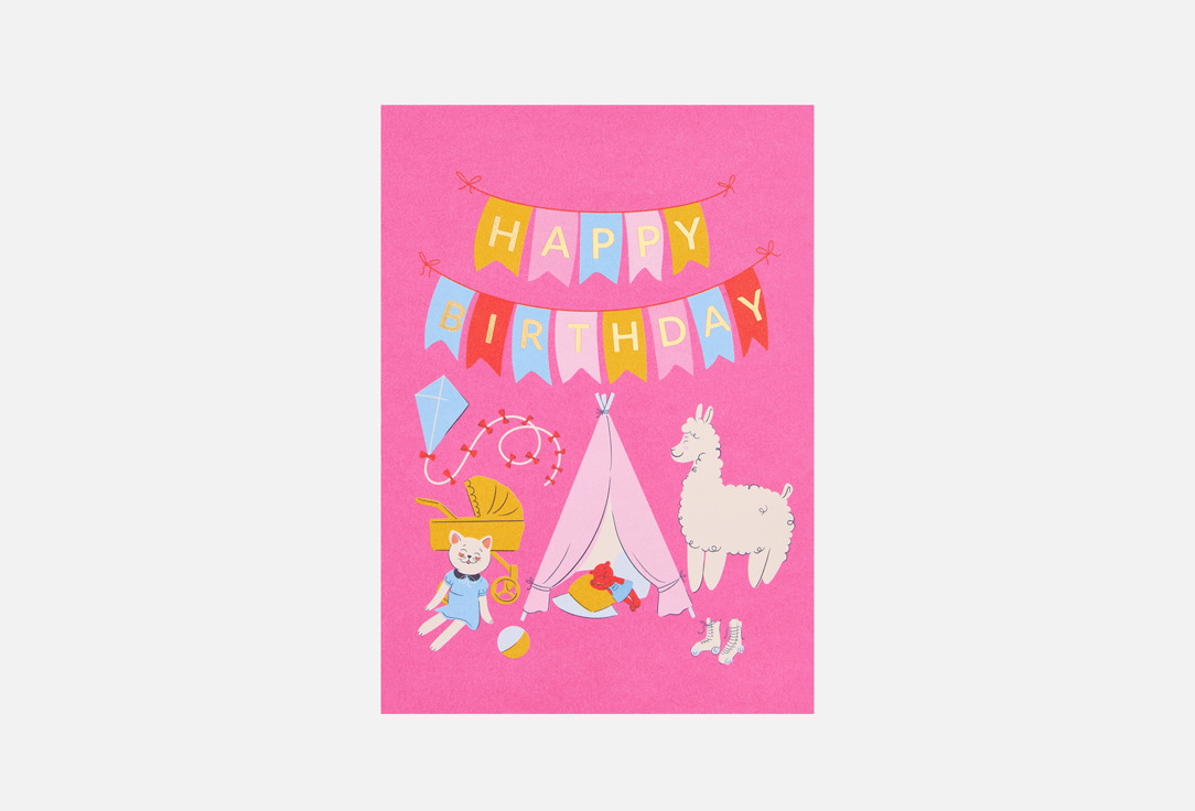 

Открытка BUMMAGIYA, HB Girl! 1 шт