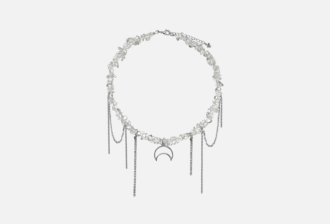 Изображение товара Чокер Silvara Glacial Moon с подвеской полумесяца