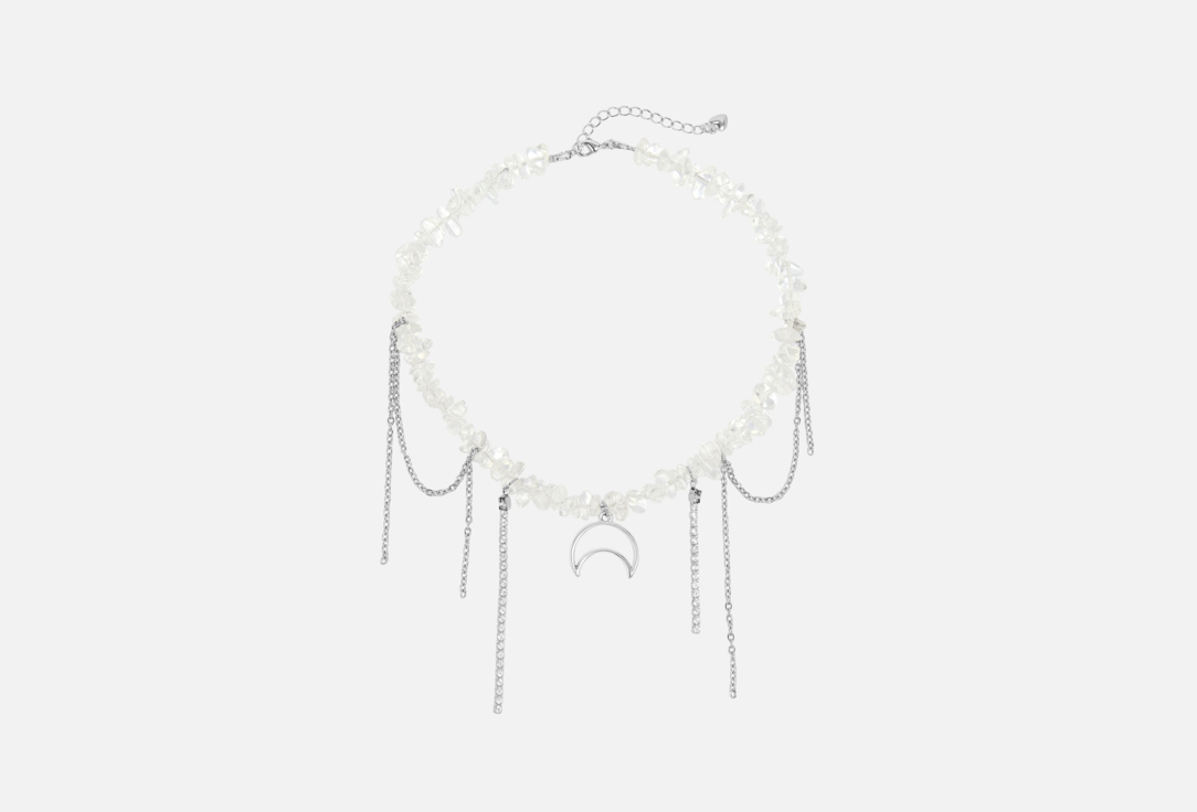 Изображение товара Чокер Silvara Glacial Moon с подвеской полумесяца