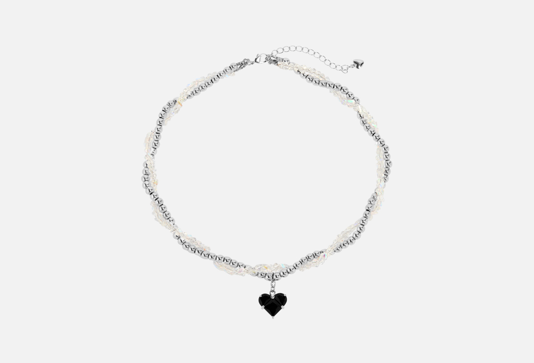 Изображение товара Чокер Silvara Black Crystal - изысканное украшение для женщин