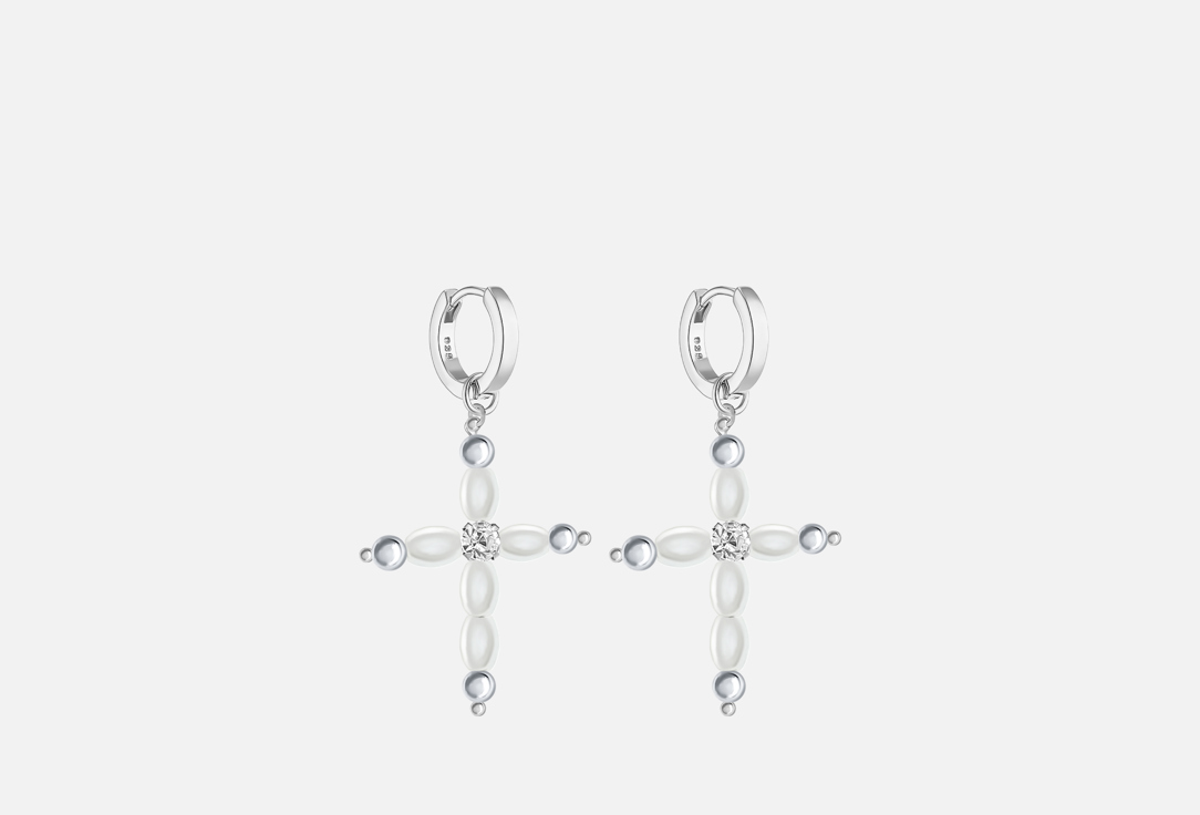 Изображение товара Серьги Silvara Pearl Light - жемчужные серьги ручной работы