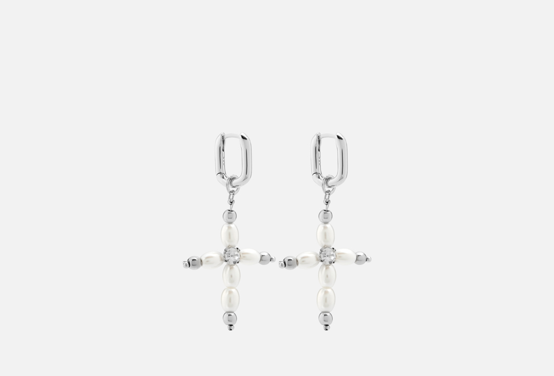 

Серьги SILVARA, Light Pearl 2 шт