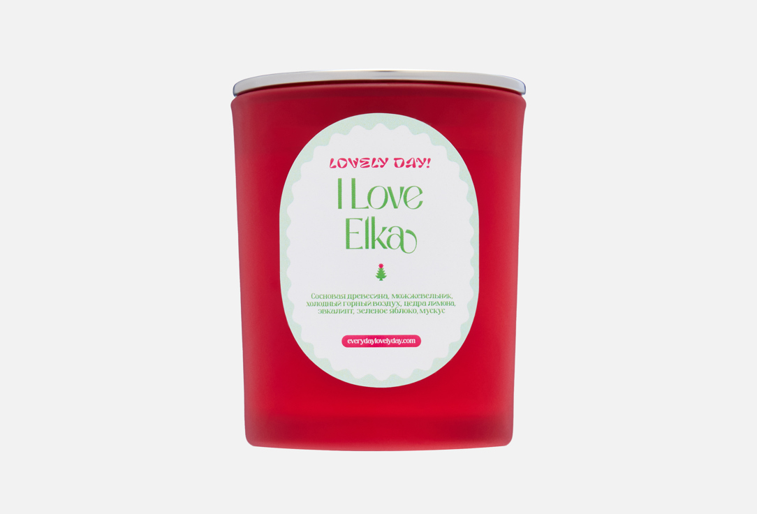 

Ароматическая свеча LOVELY DAY!, I Love Elka 180 мл
