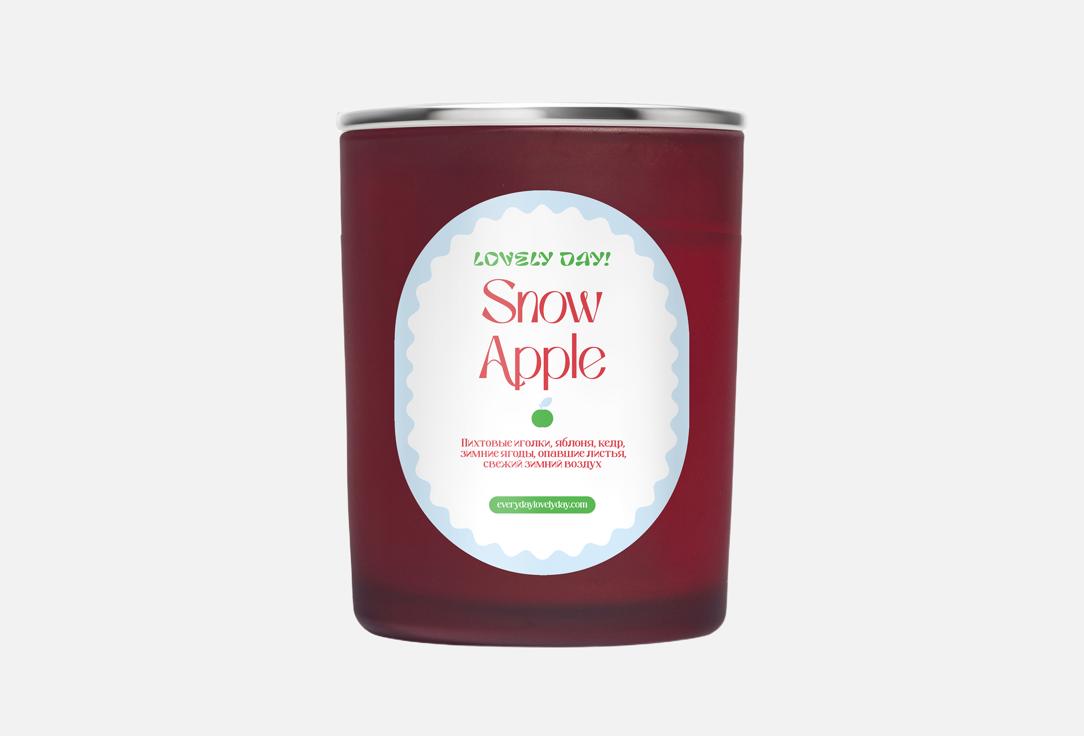 

Ароматическая свеча LOVELY DAY!, Snow apple 180 мл