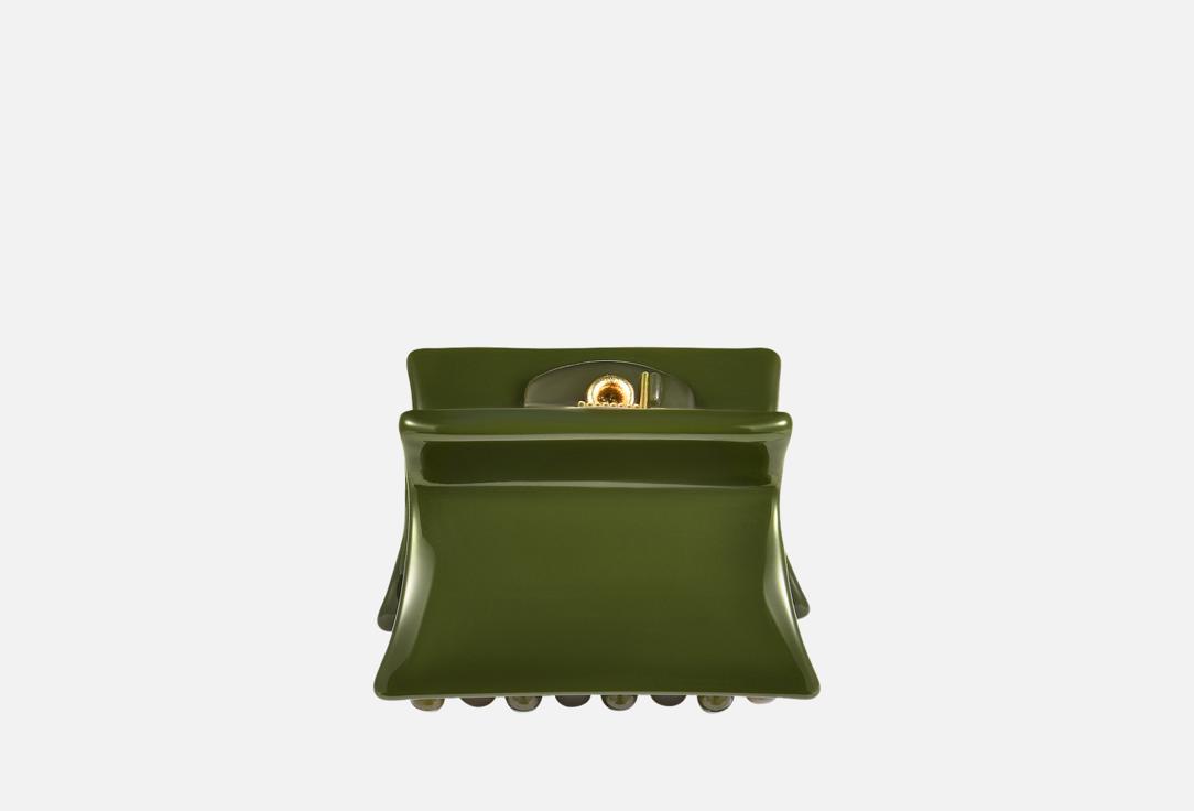 Изображение товара Крабик-заколка для волос Hairmates оливковый 4х3 см итальянский акрил