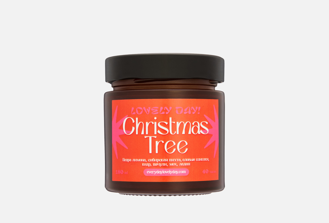 Изображение товара Ароматическая свеча Lovely Day Christmas Tree, 180 мл