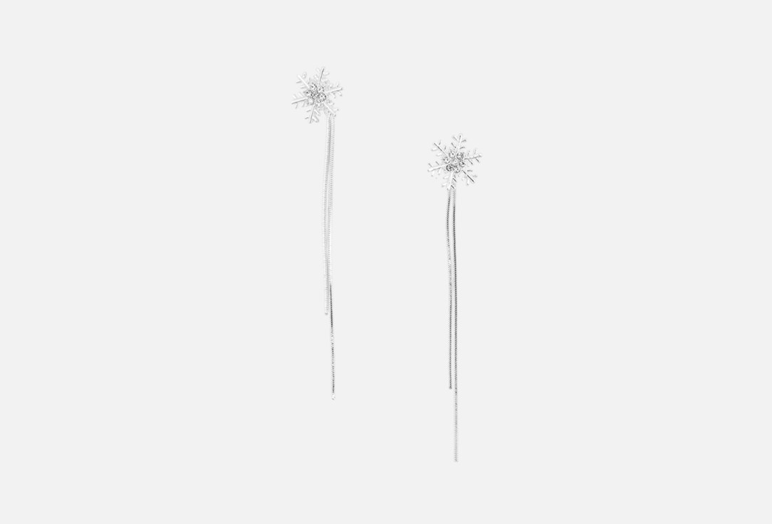 

Серьги-подвески MARMALATO, Снежинки 2 шт