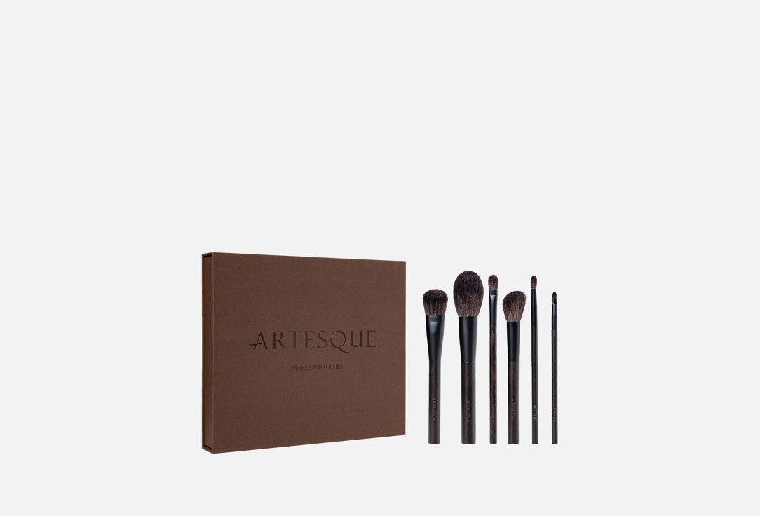 Изображение товара ARTESQUE Набор кистей для макияжа с эбеновым деревом