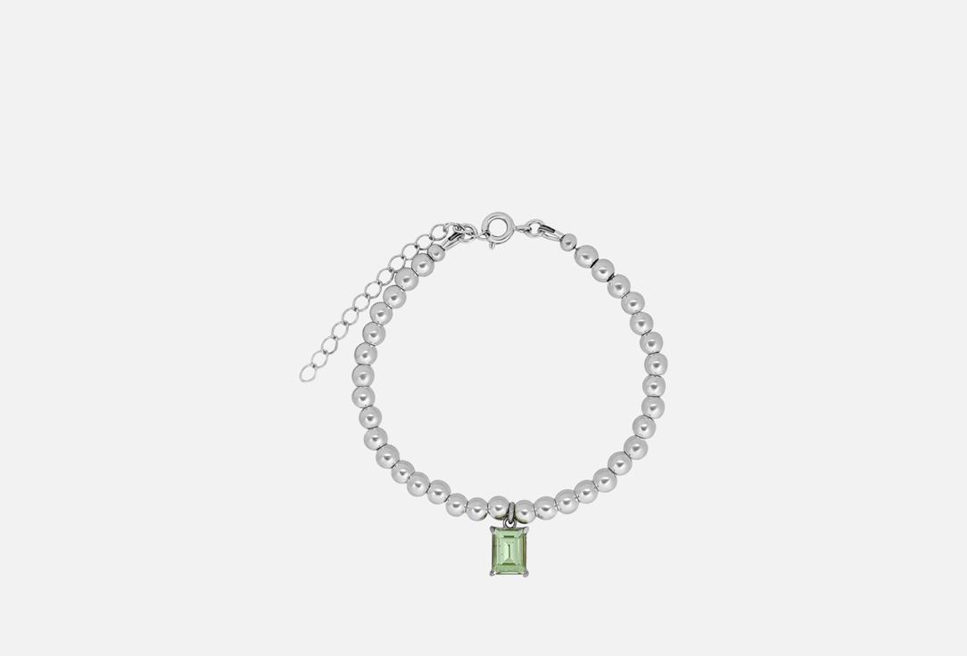 Изображение товара Браслет PINKCODE green gematit с гематитом и кристаллом для женщин