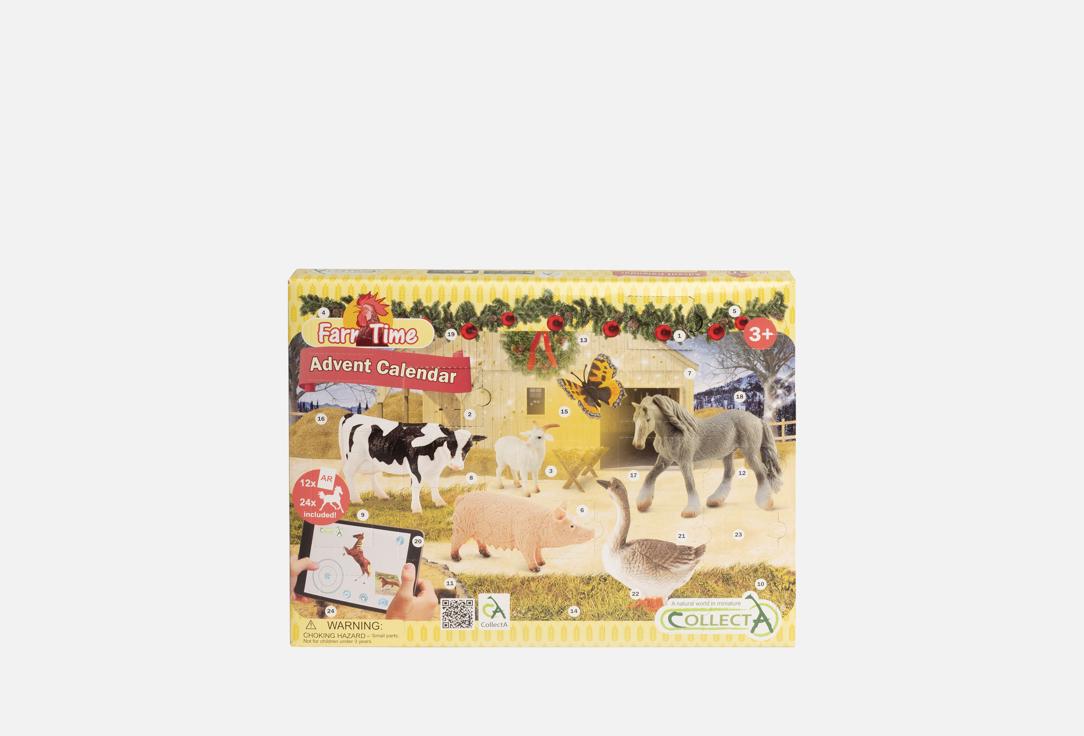Изображение товара Адвент-календарь для детей collecta Лошади и Ферма