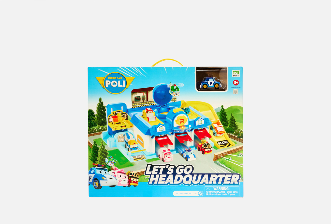 Изображение товара Игровой набор ROBOCAR POLI Штаб-квартира
