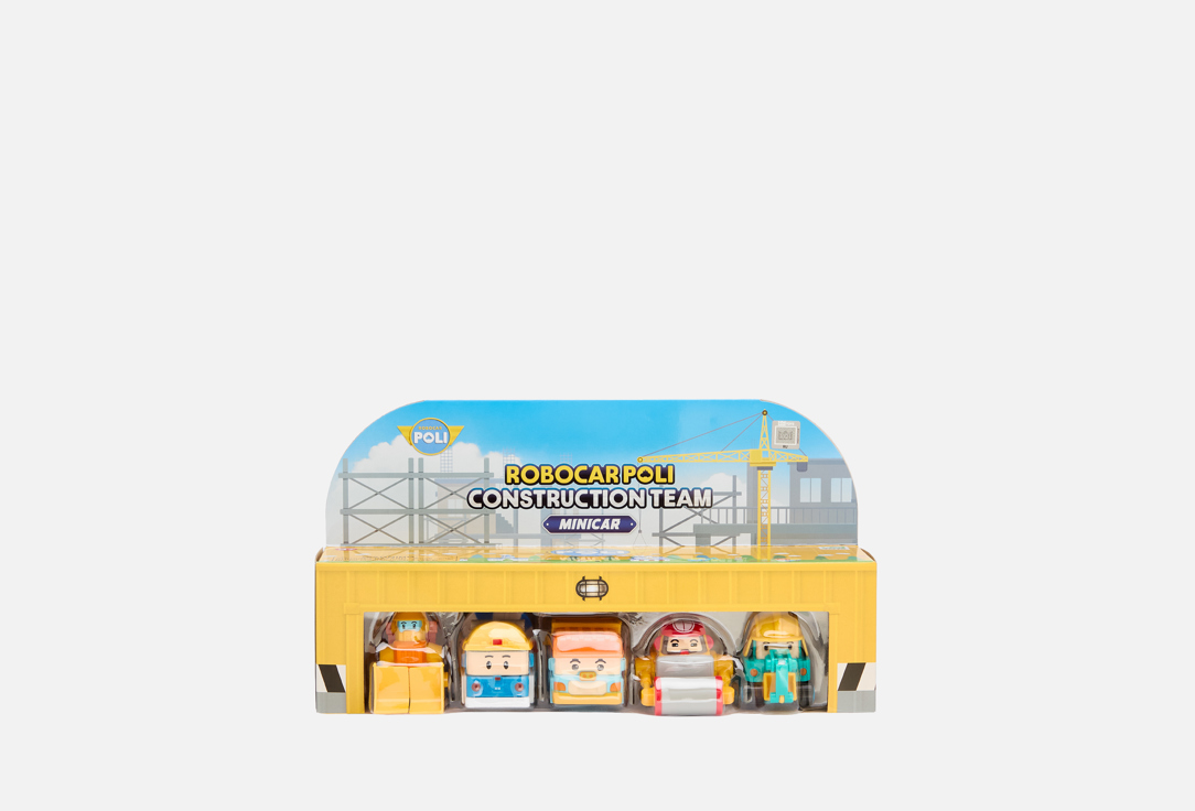 

Игровой набор ROBOCAR POLI, 5 машинок мини 5 шт