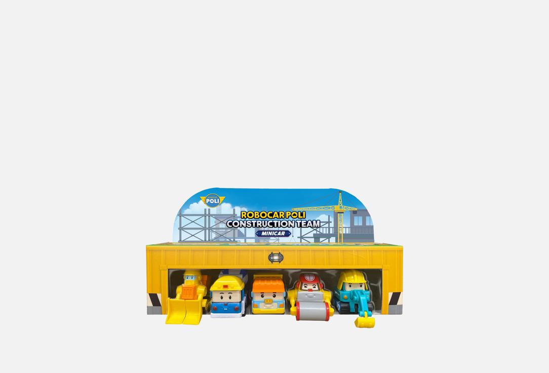 Изображение товара Игровой набор ROBOCAR POLI 5 машинок мини