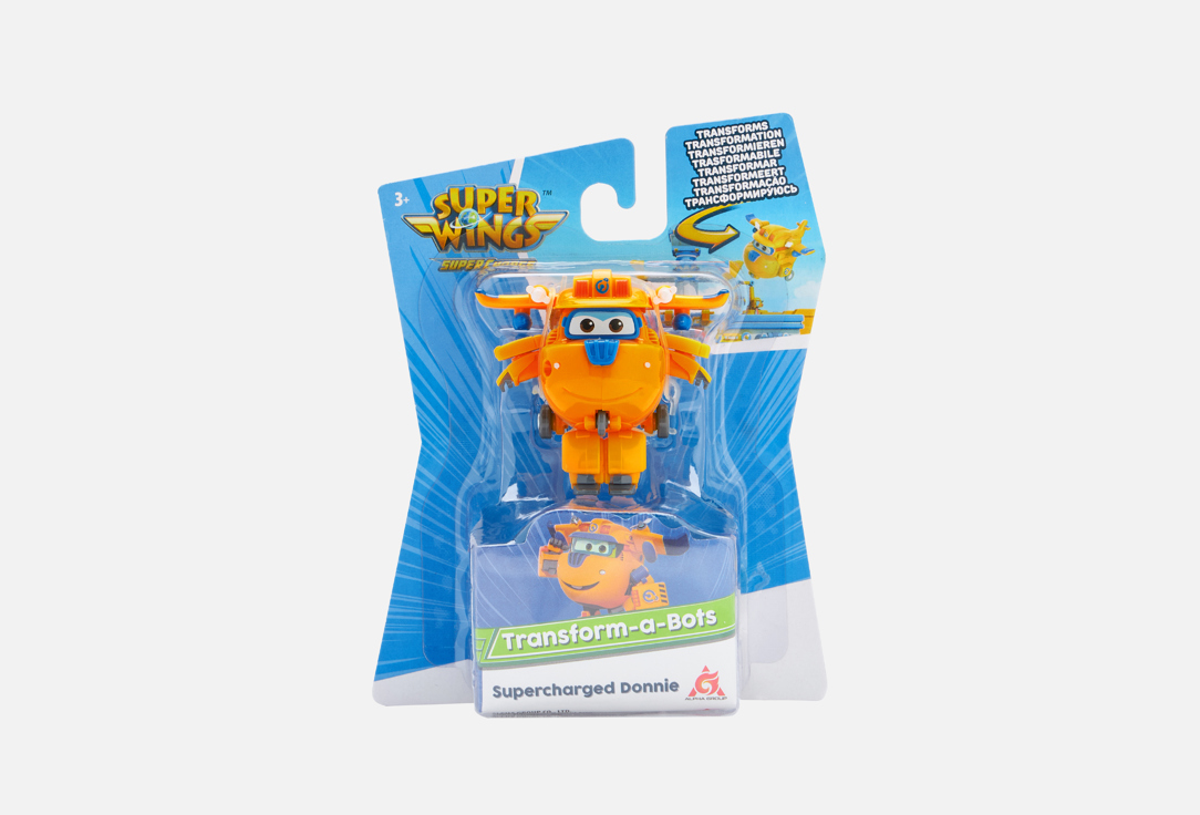 Изображение товара Мини робот-трансформер Донни из мультфильма Супер Крылья для детей от 3 лет