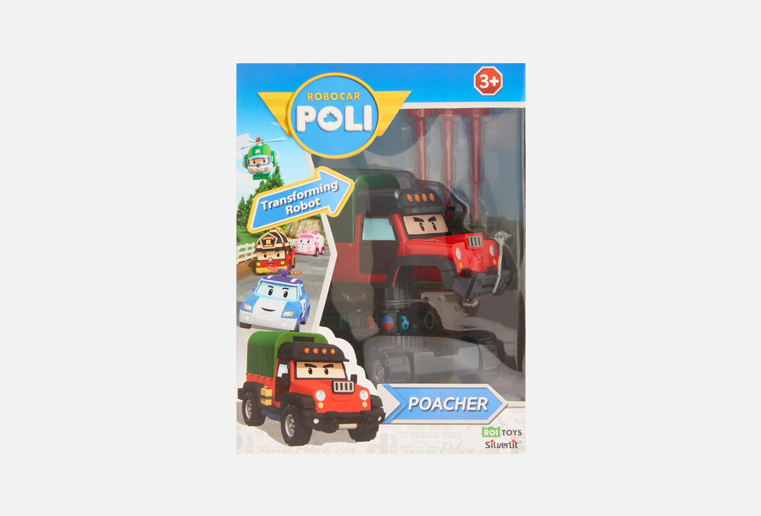 

трансформер ROBOCAR POLI, Почер