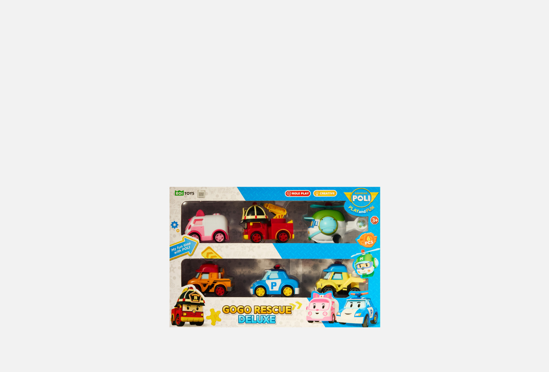 Изображение товара Игровой набор ROBOCAR POLI 6 Машинок
