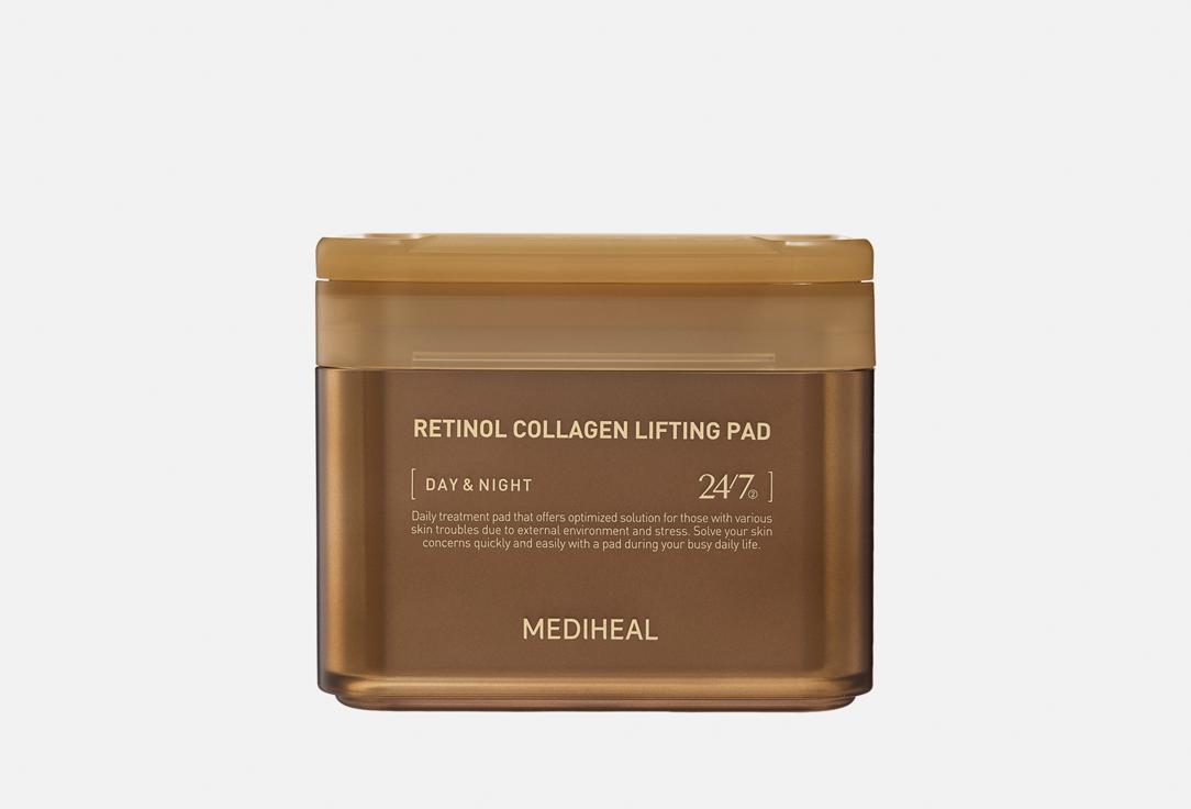 

Разглаживающие пэды для лица MEDIHEAL, RETINOL COLLAGEN LIFTING 100 шт