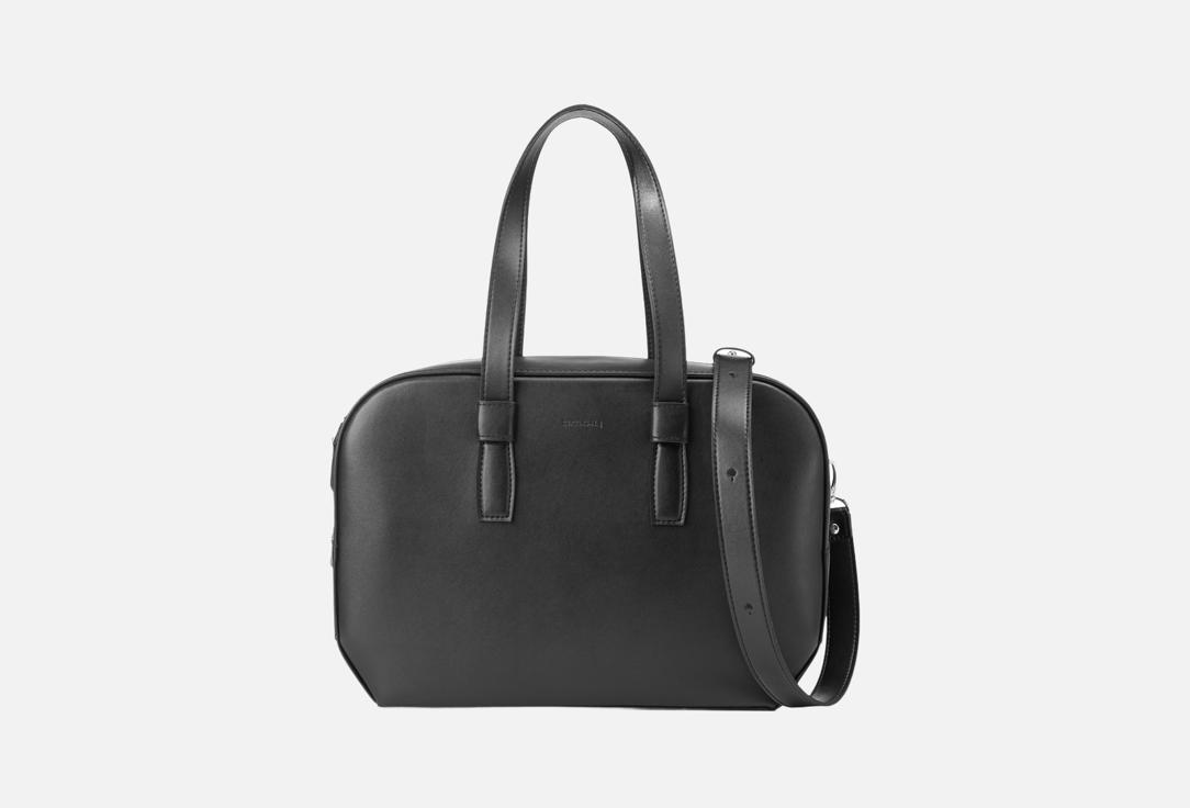 

Кожаная сумка с ручками BOXXY, Черный, 3052