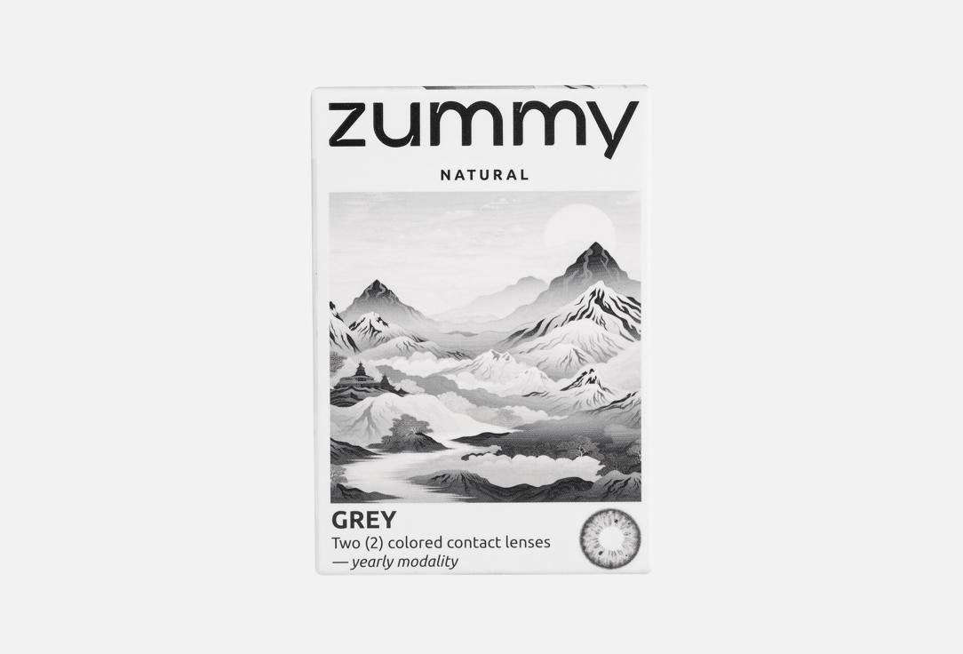 Изображение товара Цветные контактные линзы ZUMMY natural Gray