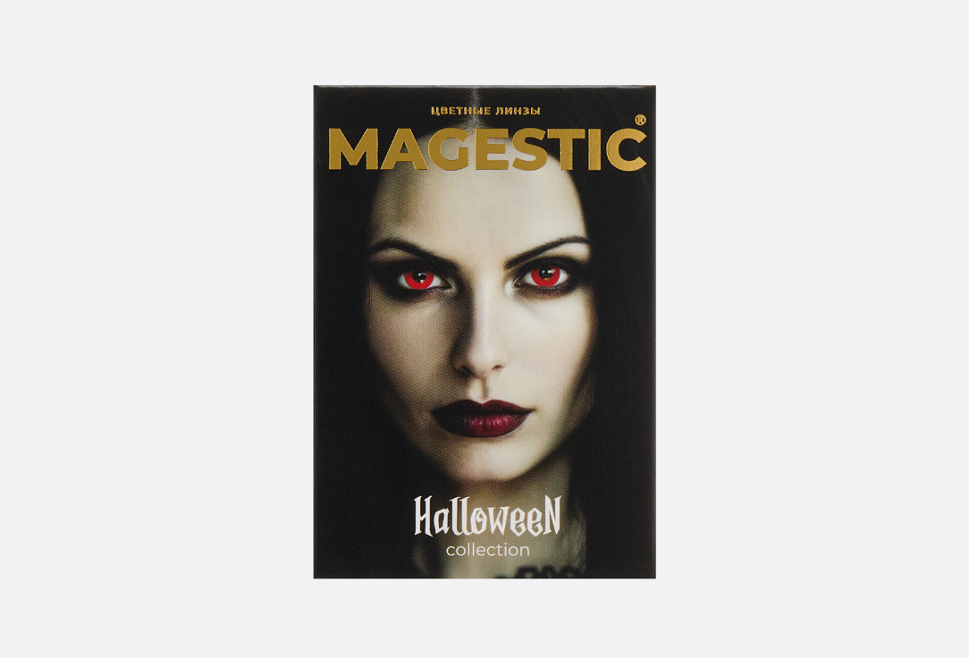 Изображение товара Цветные контактные линзы MAGESTIC VAMPIRE red для яркого образа